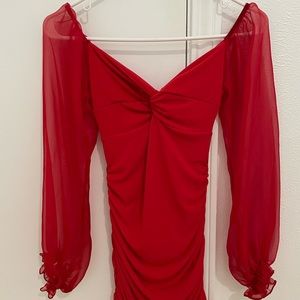 Lucy in the Sky Mini Bodycon Dress